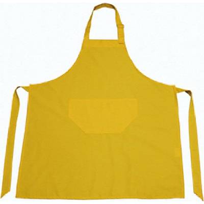 Printwear Bavlněná pracovní zástěra s nastavitelným výstřihem Žlutá NT5220