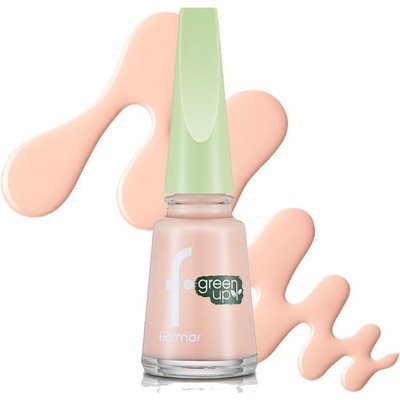Flormar green up lak na nehty Vegan 003 Purist Pink 11 ml