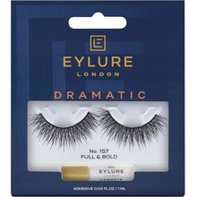 Eylure Dramatic Lashes umělé řasy s lepidlem efekt výplně č. 157