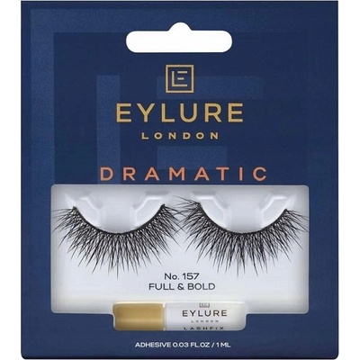 Eylure Dramatic Lashes umělé řasy s lepidlem efekt výplně č. 157