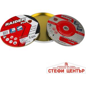 Raider Диск за метал 230х2.0х22.2mm A60T Inox мет кутия 5бр. RDP (160159)