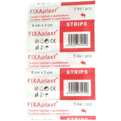 FIXAPLAST náplasť strips 6 cm x 2 cm