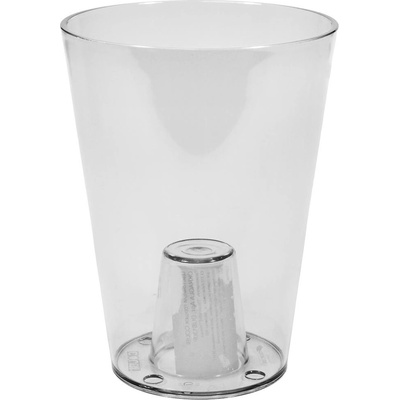 Prosperplast Coubi na orchidea 1,3l bielý transperentní DUS130P