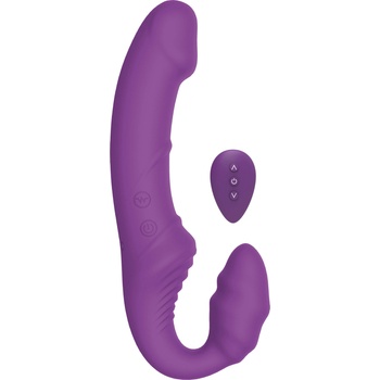 ToyJoy Nymphea Strapon Vibrating Strap-On Purple