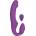 ToyJoy Nymphea Strapon Vibrating Strap-On Purple