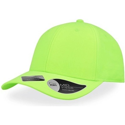 Atlantis Classic Cap 6 Panel Cap REFE Zelená Zelená Fluo