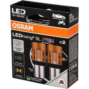 OSRAM LEDriving SL ORANGE CANBUS FREE 2HB PY21W 9W