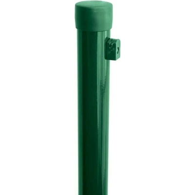 Sloupek kulatý Ø 48 mm, výška 200 cm PVC zelený