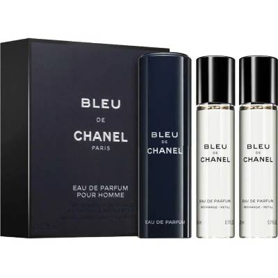 CHANEL Bleu de Chanel Twist & Spray (Refills) EDP 3x20 ml (3145891073003)