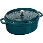 Staub Овална тенджера за готвене O 37 cm морско синьо Staub (ST1103737)