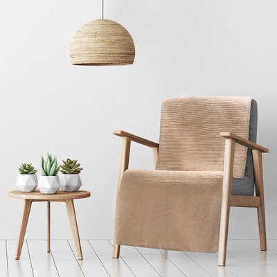 Takoy DESIGN 91 Přehoz na křeslo / deka AMBER velmi měkká na dotek se strukturovaným 3D vzorem z bavlněno-akrylových vláken-HF-416438 70 x 160 cm – Zboží Dáma
