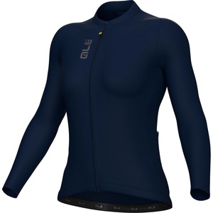 Alé Фланелка с дълъг ръкав за колоездене Alé Women's Pragma Color Block L/S Jersey Cycling jersey - Navy Blue (156-2371-0513)