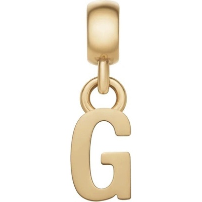Daniel Wellington Pozlacený přívěsek písmeno "G" Charms DW00400490