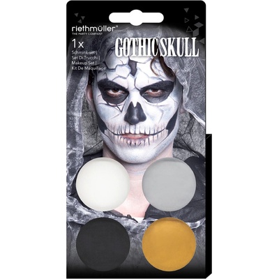 Amscan make up barvy na obličej skull 14 g