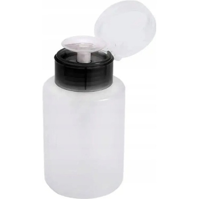 ForMe Dávkovač s pumpičkou na tekutiny 160 ml čierny uzáver