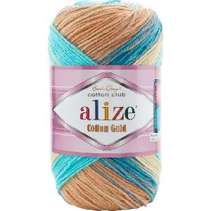 alize Cotton Gold Batik 7938 Плетива прежда (17707938)