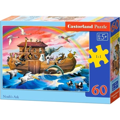 Castorland Пъзел Castorland от 60 части - Ноевият ковчег (B-066186-1)