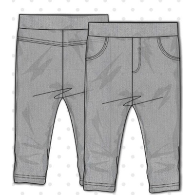 Minoti Legíny dívčí JEG šedá