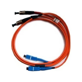 XtendLan FOP-STSC-D-2-50-OM2 FO patch ST-SC, 50/125 duplex, OM2, LS0H, 2m
