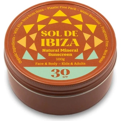 Sol de Ibiza Opalovací krém SPF30 100 g