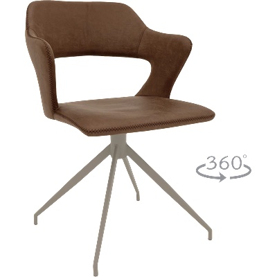 Carmen Трапезен стол rapla 1 - кафяв 16 (3532253)