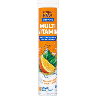 Maxivita Exclusive Multivitamin 20 šumivých tablet