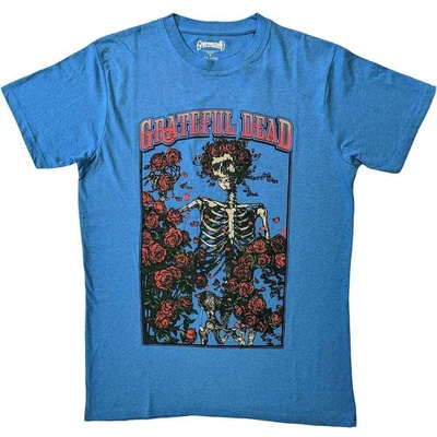 The Grateful Dead Bertha & Logo Blue L Риза (GRATETS06MBL03)