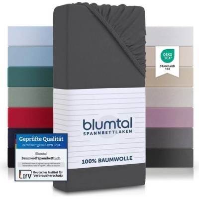 Blumtal Basics Napínací prostěradlo Jersey vyrobené ze 100% 120x200