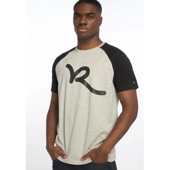 Rocawear Тениска Rocawear T-Shirt grey melange/black XXLUB-RWTS050-02225 - Тъмносив, размер S