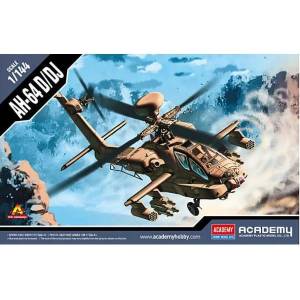 Academy Комплект модел хеликоптер 12625 - ah-64d/dj (1: 144)