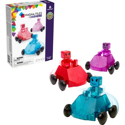 Magna-Tiles Magnetická stavebnica Dashers 6 ks