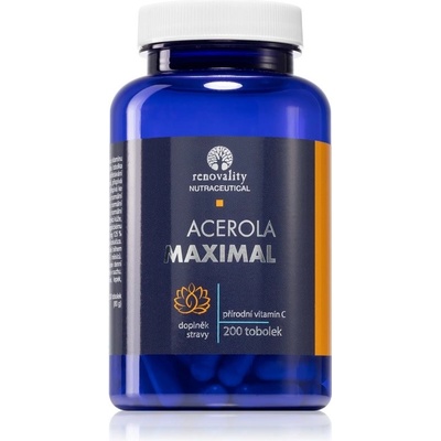 Renovality Acerola Maximal pro maximální posílení imunity s vitamínem C 200 ks
