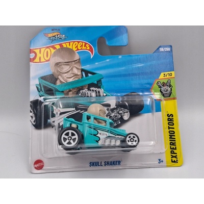 Mattel Hot Wheels Netflix Lets Race Skull Shaker zelený