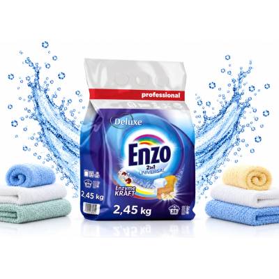 Deluxe Enzo prací prášek Professional 2in1 Universal 2,45 kg 35 PD
