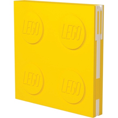 53565A LEGO NOTES ŽLUTÝ ZÁPISNÍK + PROPISKA