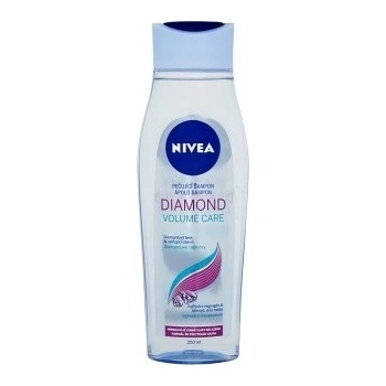 Nivea Diamond Volume šampón pro oslňující objem pro jemné vlasy bez lesku 250 ml