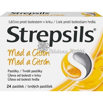 STREPSILS MED A CITRON ORM 0,6MG/1,2MG PAS 36