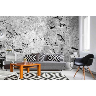 DIMEX ART Самозалепваща се флизелинова фототапета фрагмент от стена с пукнатини 375 x 250 см