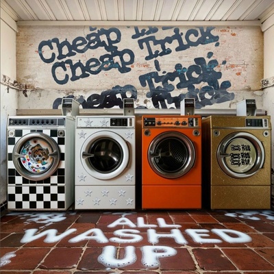 Cheap Trick - All Washed Up Graphite Marbled Vinyl LP