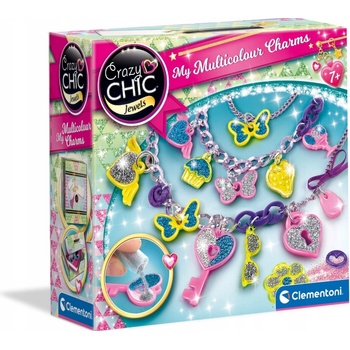 Clementoni: Crazy Chic Pestrofarebné prívesky