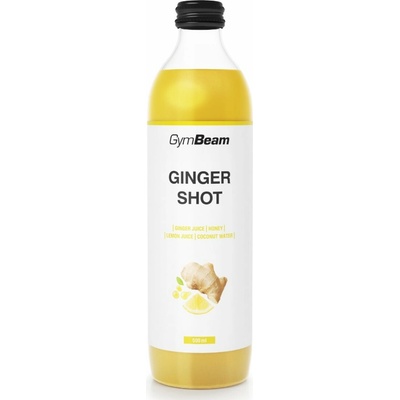 GymBeam Zázvorový shot 500 ml