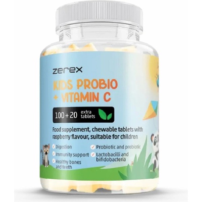 Zerex Kids Probio + Vitamín C 100 + 20 tabliet
