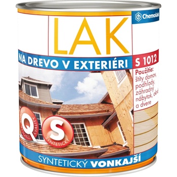 Chemolak Syntetický vonkajší S1012 0,75 l lesklý