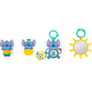 Bright Starts Комплект играчки Bright Starts Disney Baby - Stitch, 4 части (17473)