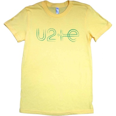 U2 Brazil Logo Babydoll (Ex-Tour) Yellow L Дамски Риза (U2TOURTS04LY03)