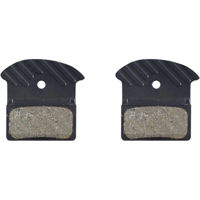 Shimano brzdové destičky J05A polymer s chladičem, v krabičce
