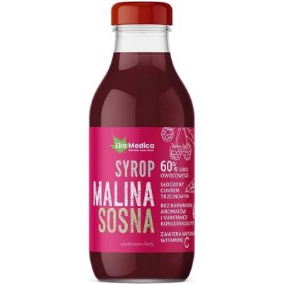 EkaMedica Сироп от малина, борови връхчета и ацерола, 300 ml, EkaMedica (520061 EK)
