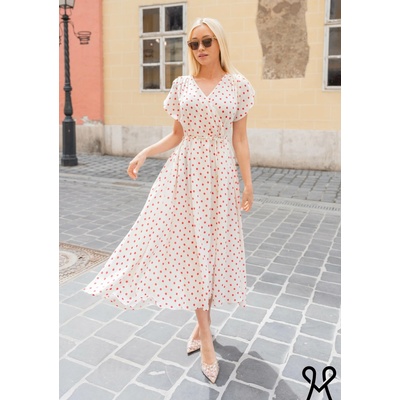 Magenta dámske šaty 155-T