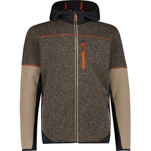 CMP Мъжко поларено яке CMP Jacket Fix Hood 36H2437 Fleece jacket - Teak / Antracite - размер 58 (EU) (005-7327-0217)