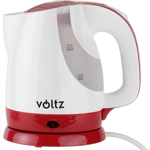 Voltz Електрическа кана Voltz V51230F, безкабелна, 1300W, 0.9л (V51230F) Електрически кани